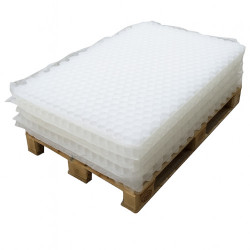 Palette de 9,6 m² de dalles stabilisatrices de graviers 120 x 80 x 2 cm (Qualité image IA)