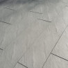 Lame terrasse clipsable Graphyte en polypropylène recyclé – 78 x 19,5 x 3,8 cm - Mise en situation - Image IA