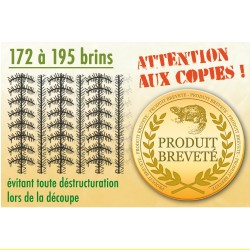 Haie artificielle de jardin en PVC thuya 300 x 100 cm