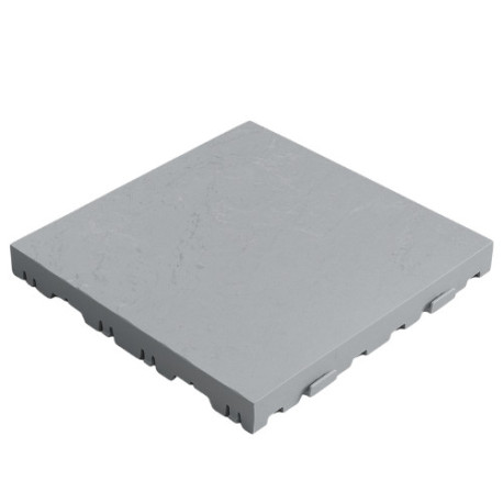 Dalle ardoisée en polypropylène recyclé clipsable – 39 x 39 x 3,8cm - Pierre Gris - Qualité image IA Dalle ardoisée en polypropylène recyclé clipsable – 39 x 39 x 3,8cm - Pierre Gris - Qualité image IA