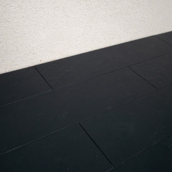 Lame terrasse clipsable Graphyte en polypropylène recyclé – 78 x 19,5 x 3,8 cm - Anthracite - Mise en situation