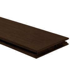 Lame de terrasse en bambou densifié XTR – 185 x 13.7 x 2 cm – Coloris Expresso - Face lisse