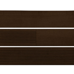 Lame de terrasse en bambou densifié XTR – 185 x 13.7 x 2 cm – Coloris Expresso - Deux faces