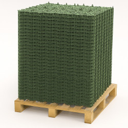 Palette de 5,06 m² Dalles à engazonner 47 x 47 x 3,9 cm – Résistance : 250T/m² - Qualité Image IA