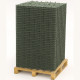 Palette de 9,66 m² Dalles à engazonner 54,5 x 38 x 3,2 cm – Résistance : 170T/m² - Vert Foncé - Qualité Image IA