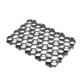 Dalle à engazonner 54,5 x 38 x 3,2 cm – Résistance : 170T/m² - Gris anthracite