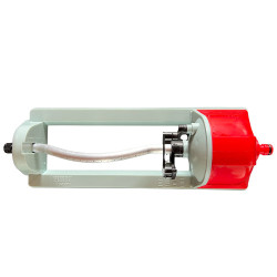 Arroseur oscillant en plastique et aluminium avec 14 buses