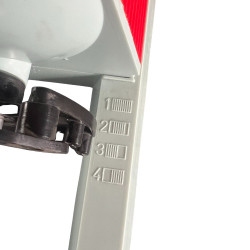 Arroseur oscillant en plastique et aluminium avec 14 buses