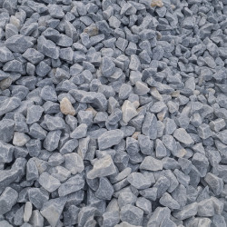 Graviers de marbre ice blue 8/16 mm, sac de 25 kg - Qualité Image IA