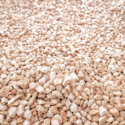 Graviers rose Valence 6/8 mm, sac de 25 kg - Qualité Image IA
