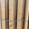Ganivelle sciée en châtaignier – Hauteur 1.5m - Espacement 4/5 cm - Longueur 5 m