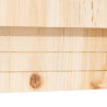 Abri pour chauve-souris en bois brut – 35 x 7,5 x 55 cm