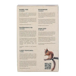 Boite de nourriture pour écureuil 4 saisons – 750 g