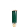 Automate à boules de graisse pour oiseaux en acier – H 28,7 cm x diam 12.6 cm