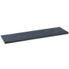 Lame de terrasse en pierre reconstituée aspect ardoise 100 x 20 x 2,3 cm anthracite