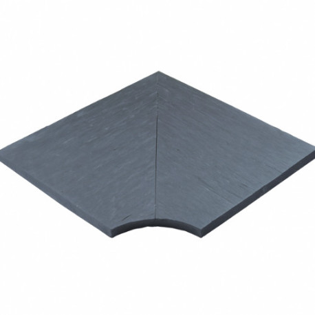 Margelle en pierre reconstituée angle rentrant aspect schiste 40 x 40 x 2,5 cm anthracite - Qualité Image IA Margelle en pierre reconstituée angle rentrant aspect schiste 40 x 40 x 2,5 cm anthracite - Qualité Image IA