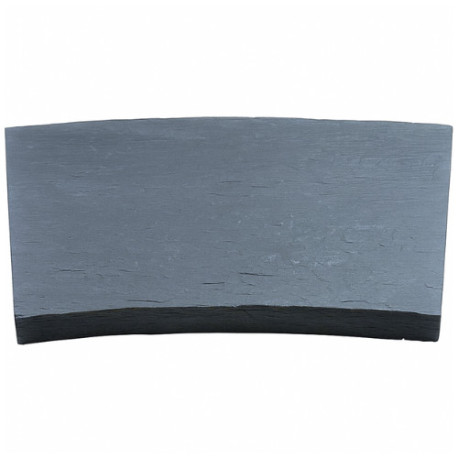 Margelle en pierre reconstituée courbe aspect schiste 46,5 x 40 x 4 cm anthracite - Qualité Image IA Margelle en pierre reconstituée courbe aspect schiste 46,5 x 40 x 4 cm anthracite - Qualité Image IA