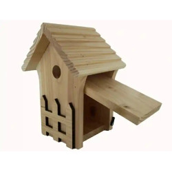 Porte latérale Nichoir Crèche pour mésanges