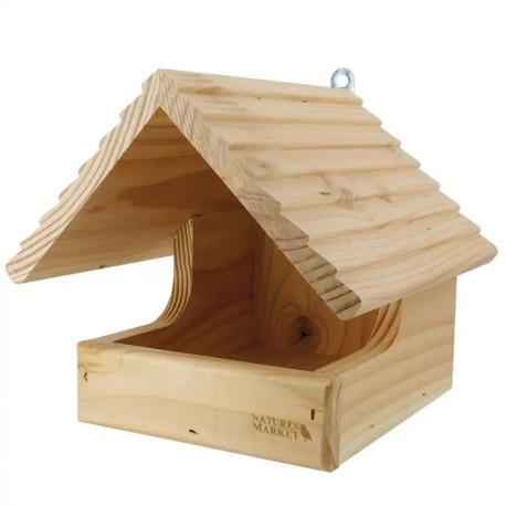 Nichoir le Chalet de jardin pour oiseaux semi-cavernicoles en bois certifié PEFC fabriqué en France – 21 x 21.5 x 25.5 cm Nichoir le Chalet de jardin pour oiseaux semi-cavernicoles en bois certifié PEFC fabriqué en France – 21 x 21.5 x 25.5 cm