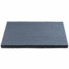 Margelle en pierre reconstituée droite aspect schiste 60 x 40 x 4 cm anthracite - Qualité Image IA Margelle en pierre reconstituée droite aspect schiste 60 x 40 x 4 cm anthracite - Qualité Image IA