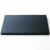 Margelle de piscine en pierre reconstituée droite aspect granit 50 x 30 x 2,5 cm - anthracite - Qualité Image IA