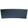 Margelle en pierre reconstituée courbe aspect schiste 54 x 25 x 4 cm anthracite - Qualité Image IA