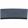 Margelle en pierre reconstituée plate courbe 38 x 25 x 2,5 cm  anthracite - Qualité Image IA