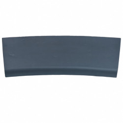 Margelle en pierre reconstituée plate courbe 38 x 25 x 4 cm anthracite - Qualité Image IA