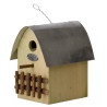 Nichoir à oiseaux décoratif pour mésanges et moineaux