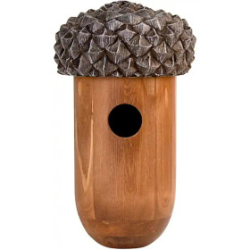 Nichoir oiseaux en forme de gland