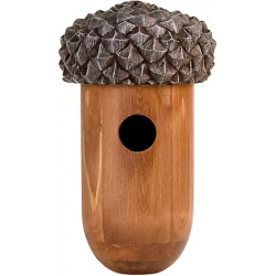 Nichoir oiseaux en forme de gland