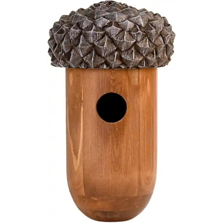 Nichoir oiseaux en forme de gland Nichoir oiseaux en forme de gland