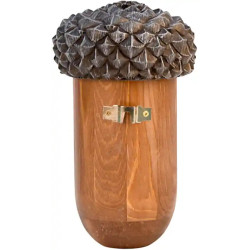 Fixation Nichoir oiseaux en forme de gland