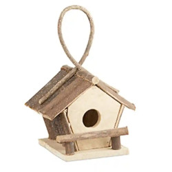 Nichoir à oiseaux en bois de Macaranga