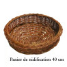 Panier de nidification pour rapaces et hiboux diamètre 40 cm