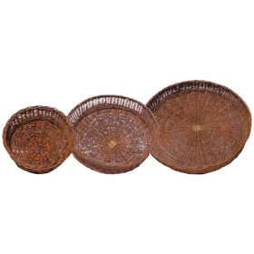 Panier de nidification pour rapaces et hiboux en osier tressé – diamètre 40 cm