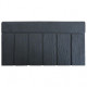Bordure de jardin en pierre reconstituée aspect bois rainuré 45 x 3,5 x 25 cm – Anthracite - Qualité Image IA
