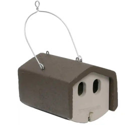 Nichoir de Jardin pour Moineau Friquet SCHWEGLER marron