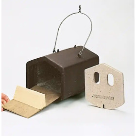 Nichoir de Jardin pour Moineau Friquet SCHWEGLER marron - modèle 1N