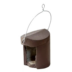 Nichoir semi-ouvert pour oiseaux - SCHWEGLER modèle 2H -marron