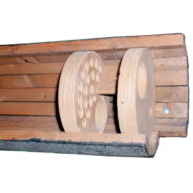 Nichoir pour chevêtres d’Athéna avec protection anti carnassier