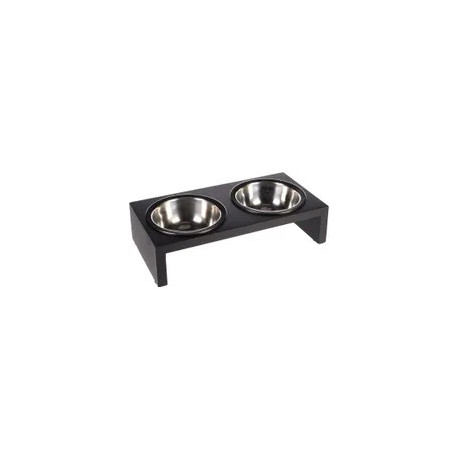 Lot de 2 gamelles en acier inoxydable de 380 mL