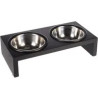 Lot de 2 gamelles en acier inoxydable de 380 mL