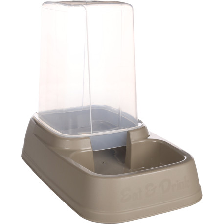 Distributeur de croquettes et eau en polypropylène Vedi avec pieds antidérapants – Contenance : 3,4 L Distributeur de croquettes et eau en polypropylène Vedi avec pieds antidérapants – Contenance : 3,4 L