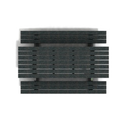 Table de pique-nique 6/8 personnes en IPRA et Aluminium Vert Sauge – 180 x 132 x 75 cm