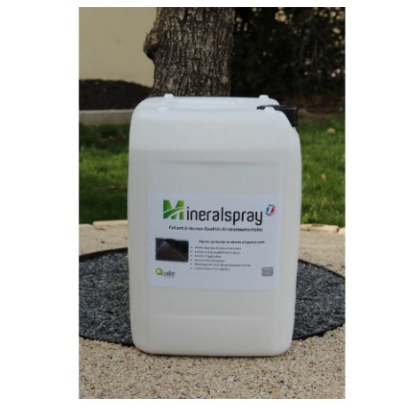 Fixateur Graviers et copeaux de bois Mineralspray Spray - Bidon 20 L pour 60 m²