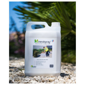 Fixateur Graviers et copeaux de bois Mineralspray Spray - Bidon 5 L pour 15 m²