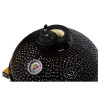 Barbecue Kamado Grill15’’ Brazen en céramique et fonte avec thermomètre – Ø39 cm – H.79 cm