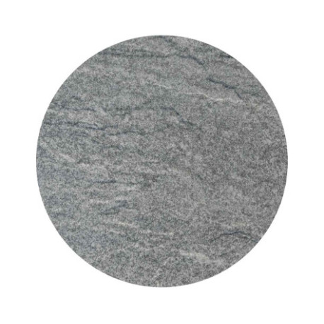 Pas Japonais rond en grès cérame effet granit - Ø37,5 x 2 cm