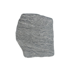 Pas Japonais irrégulier en grès cérame effet pierre Gris cendré - 42-36 x 2 cm